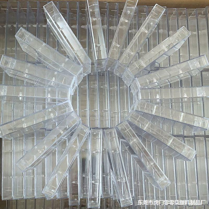 New standard recording square corner tape outer box high transparent thick hard box in stock 1 yuan 1 box 1.7cm