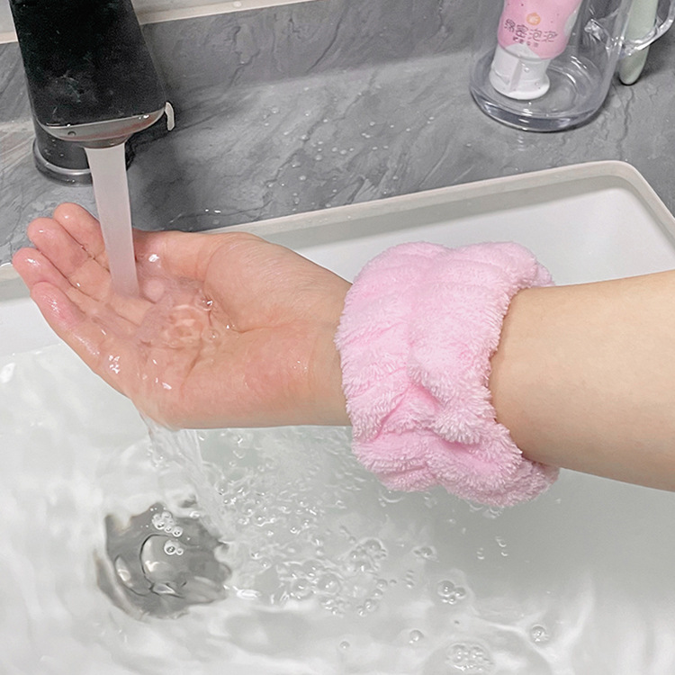 Wash Wrist Wrist Band Wrist Wrist Sweat Wiper Bracelet Waterproof Arm Cuff Moisture-proof Sleeve Wash Sports Sweat-absorbent Sleeve