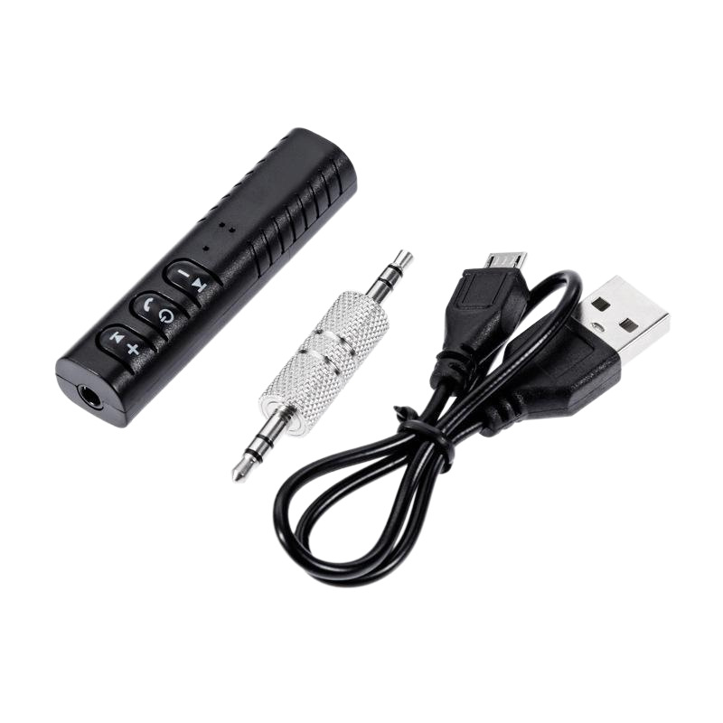 Lover 3.5mm Bluetooth Adapter Car Bluetooth Hands-Free Audio Receiver 450 Wireless Car Receiver