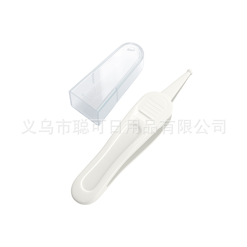 Newborn Baby Booger Clip Baby Booger Tweezers Kidsren's Nostril Cleaner Baby Tweezers Round Head Clip