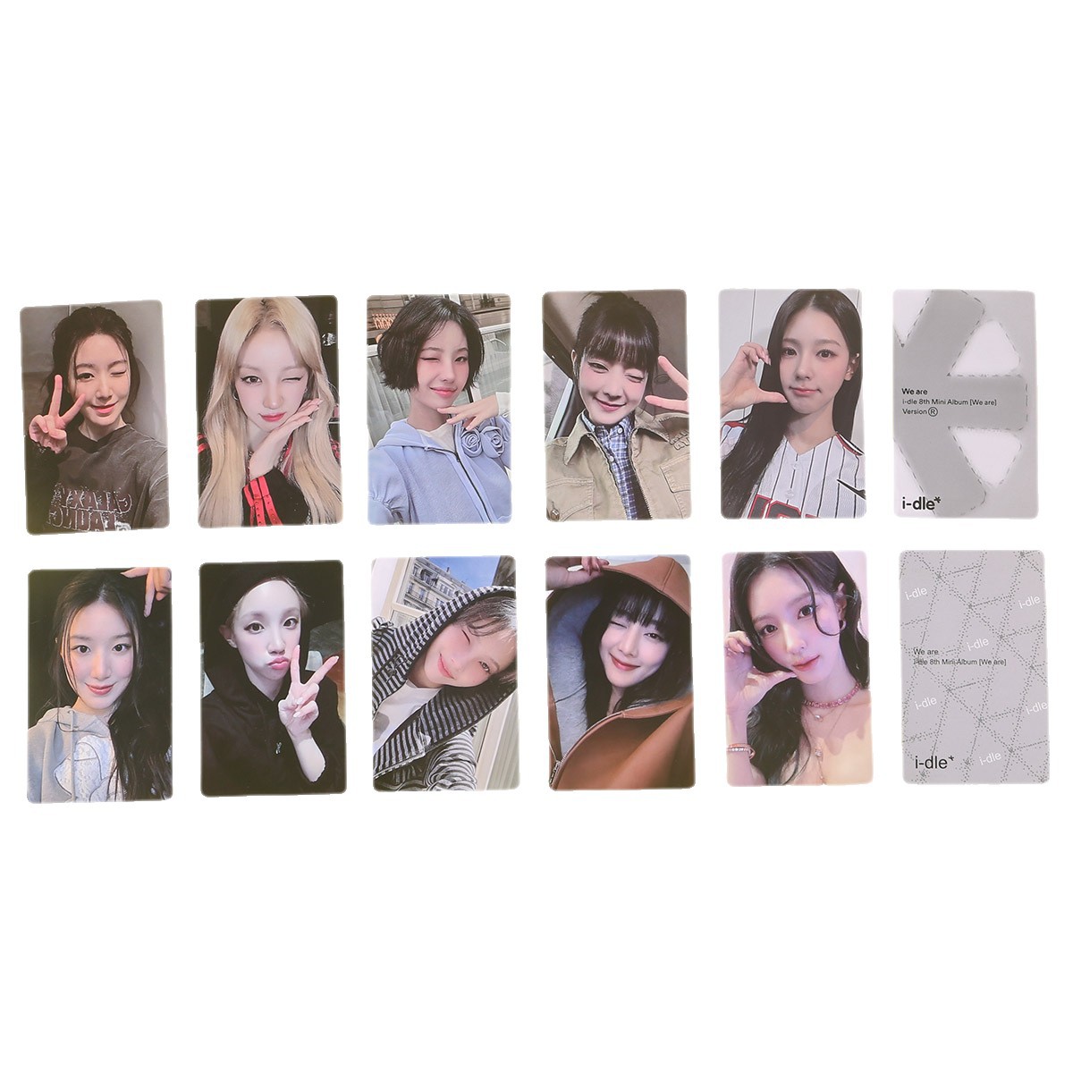 I-Dle Female Idol Wee Juwan Shuhua Xiaoka New Album We Are I-Dle Xiaoka Card Celebrity