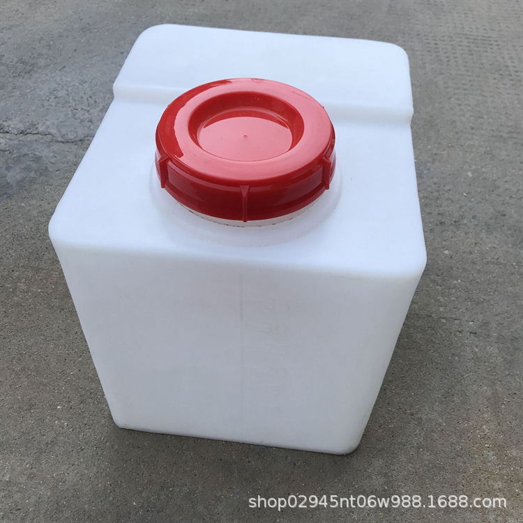 40L бак для дозирования, устойчивый к кислотам и щелочам, пищевая пластиковая тара, малый водяной бак для самообслуживания мойки автомобилей, в наличии