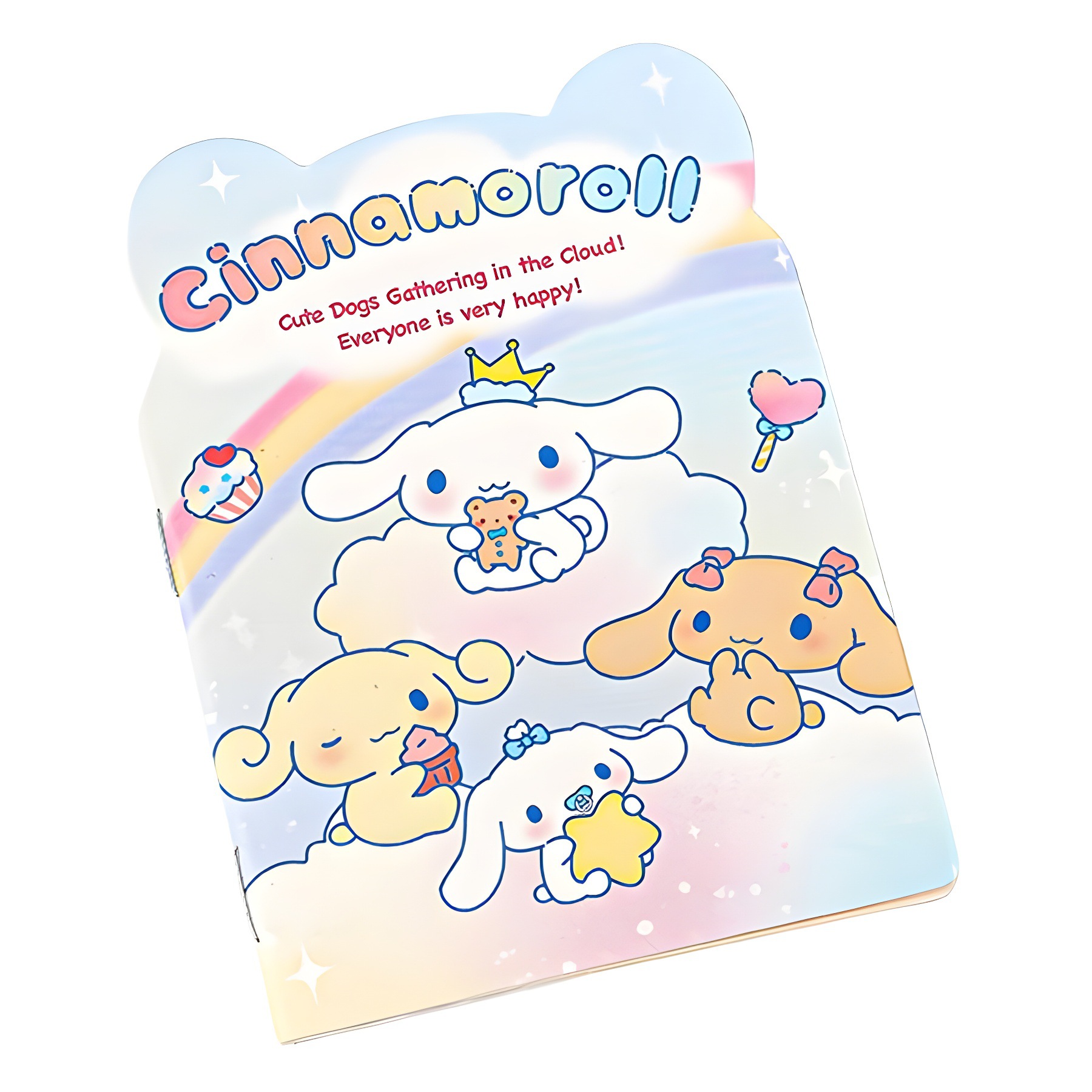 Sanrio small book riding horse nail opposite sex book cartoon opposite sex animation notepad children learning stationery reward