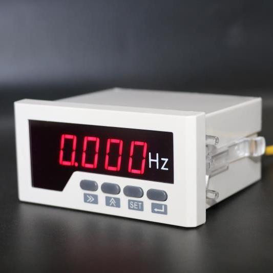 Frequency Converter Frequency Meter Adjustable Digital Display Current Voltmeter Tachometer Line Speed Meter Dc0-10V Factory Direct Sale
