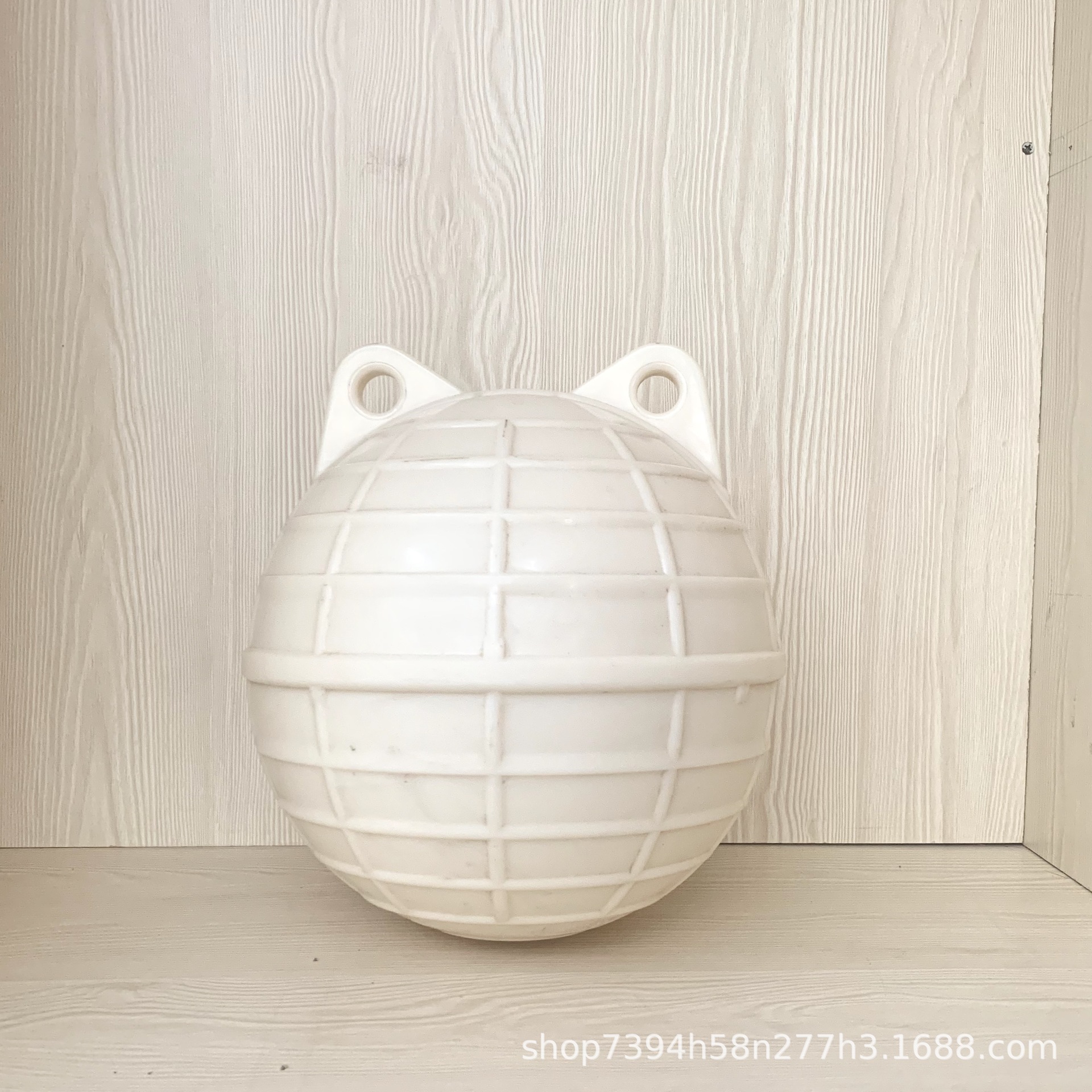 Double Fish Double Ear Hard Abs Plastic Float Fishing Net Water Float Channel Buoy Aquaculture Water Gate Sewage Barrier