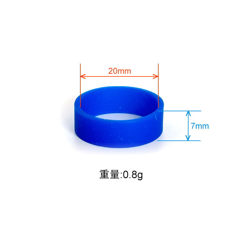 Candy color silicone ring color silicone ring luminous ring creative popular forced ring hand jewelry silicone ring