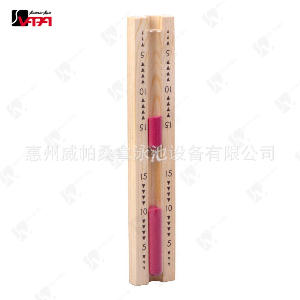 Factory direct sauna room set sauna aluminum barrel aluminum spoon temperature and humidity meter hourglass timer Oil Bowl