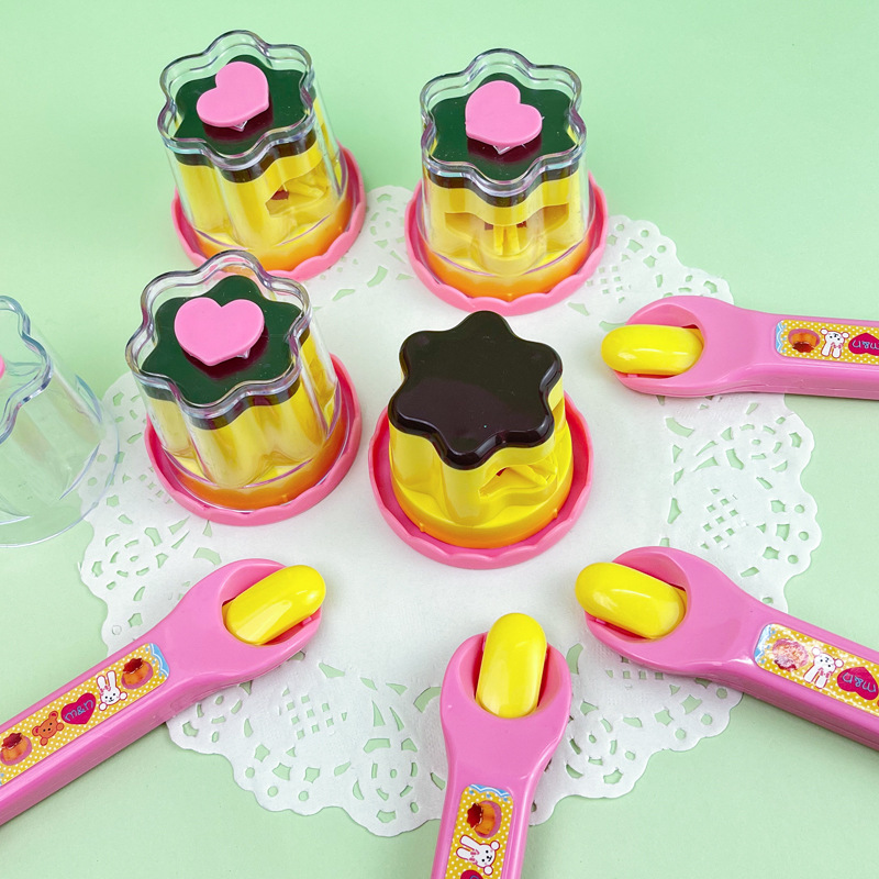 Feeding Pudding Creative Shape Kidsren's Play House Artificial Shape Toy Jelly Candy Supermarket Shelf Same Style