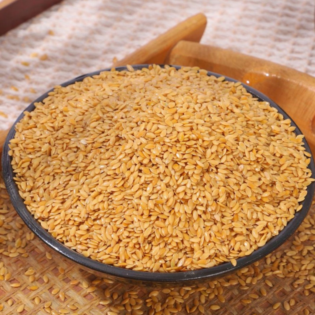 Manufacturer Wholesale Brown Flaxseed New Goods Gold Flaxseed 25kg Flaxseed Oil Pressed Raw Materials Grains