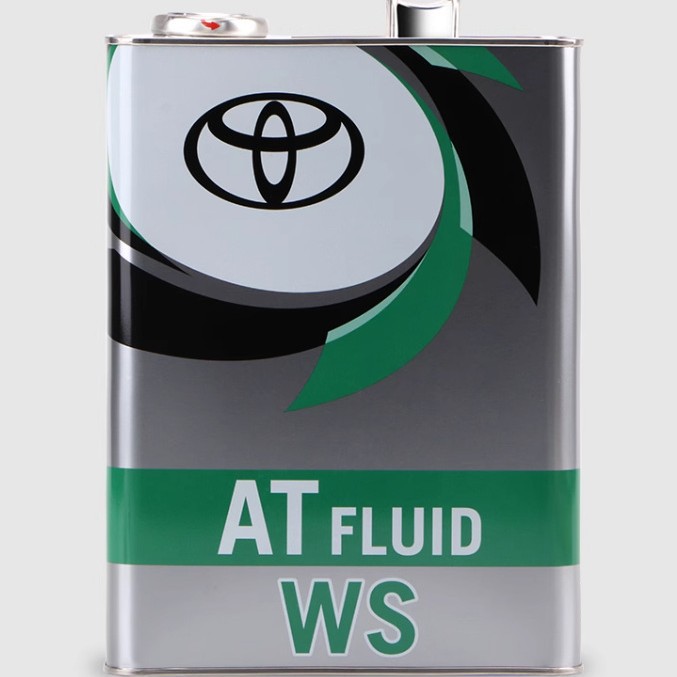Импортное из Японии масло для автоматических трансмиссий Toyota Crown Reiz Highlander Prado Camry ATF-WS 4L