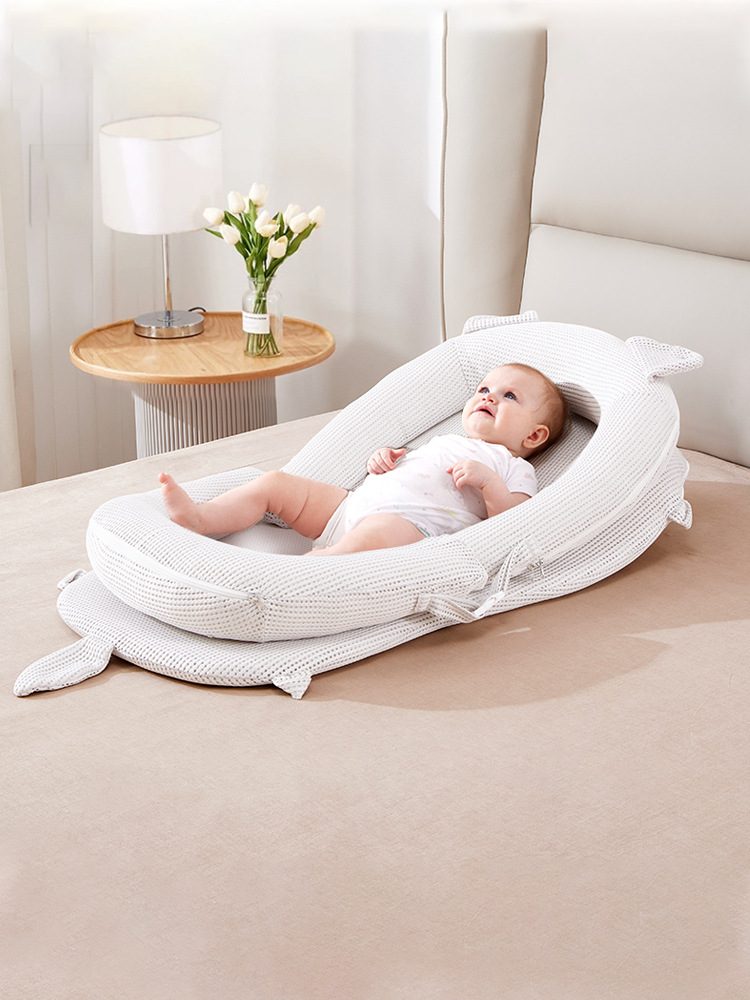 Crib-In-Bed Soothes and Relieves Jump Newborn Bionic Bed Baby Sleeping Bed Anti-Pressure Foldableable and Breathable