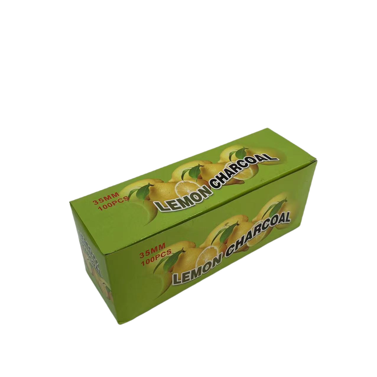 Manufacturer's large amount of Arabic lemon hookah charcoal 33/35/40mm hookah lemon carbon barbecue charcoal charcoal