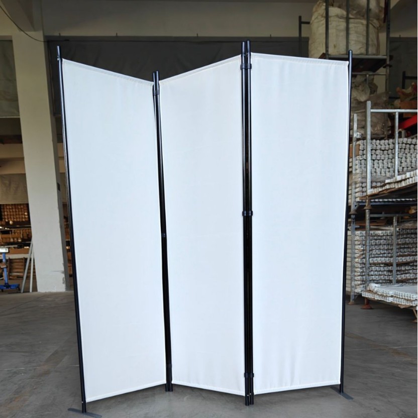 New office screen iron plate feet triple quadruple six movable portable workshop partition board warehouse epidemic prevention