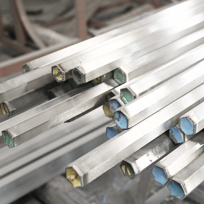 304/316L/201 Stainless Steel Solid Hexagonal Square Rod Hexagonal Steel Rod Hexagonal Steel Rod Hexagonal Rod Zero Cutting