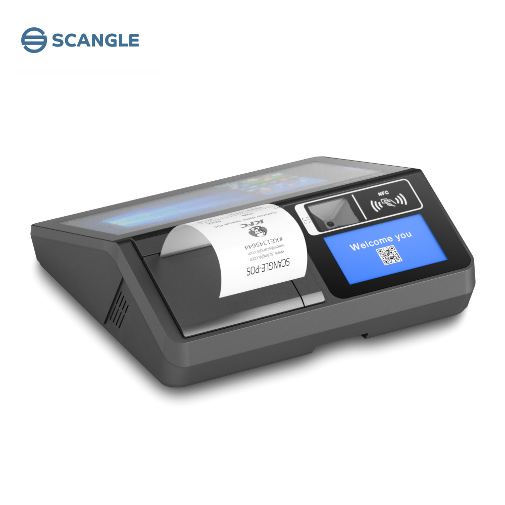 11.6 inch ordering and cash register all-in-one machine with 80 thermal printer scanning guest display multi-function POS terminal