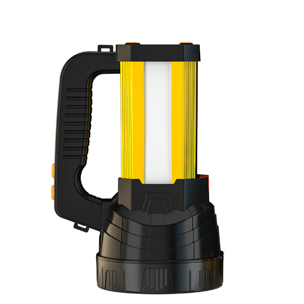 Cross-Border Convenient Rechargeable Emergency Lighting Flashlight Outdoor Lighting Camping Light Patrol Fire Flood Prevention Long-Range Searchlight