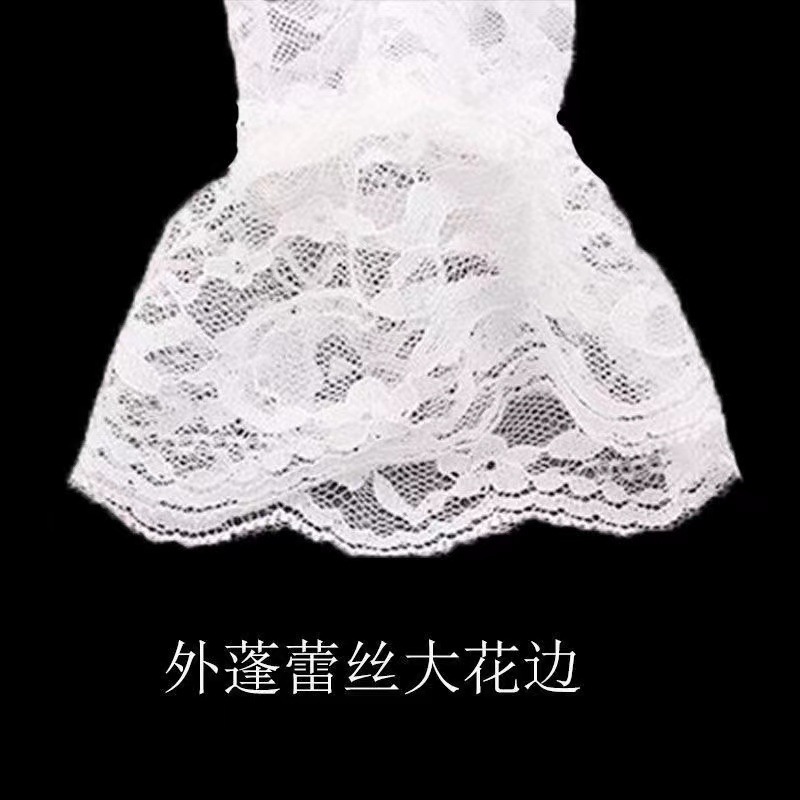 Women's long lace gloves fashionable sexy thin breathable sun protection oversleeve bridal wedding dress arm cover summer