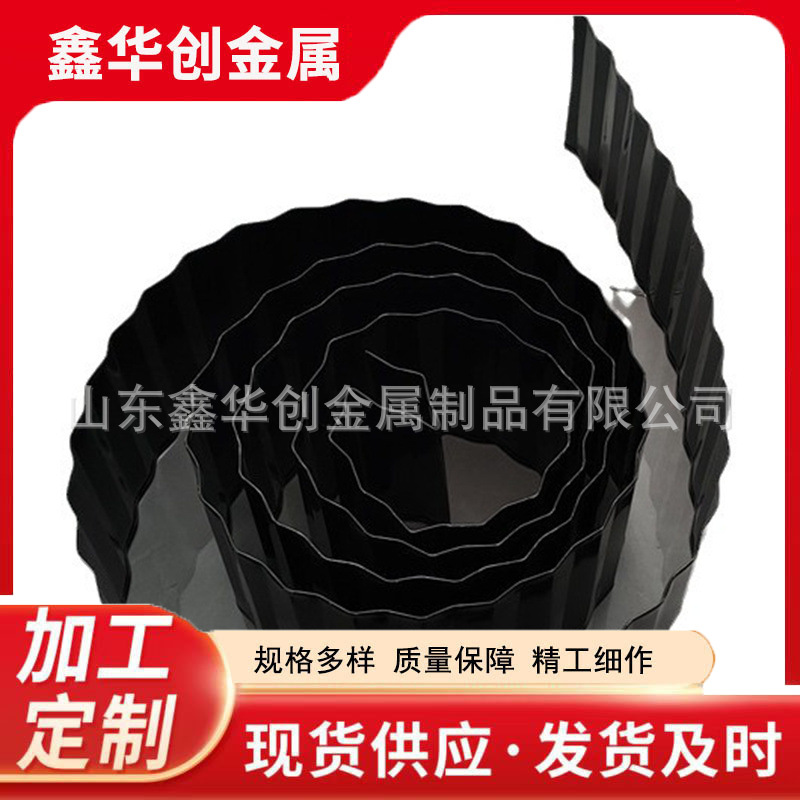 Weather-Resistant Steel Plate Curtain Wall Weather-Resistant Steel Plate Garden Fence Weather-Resistant Steel Plate Flower Pond Wavy Fence Weather-Resistant Plate