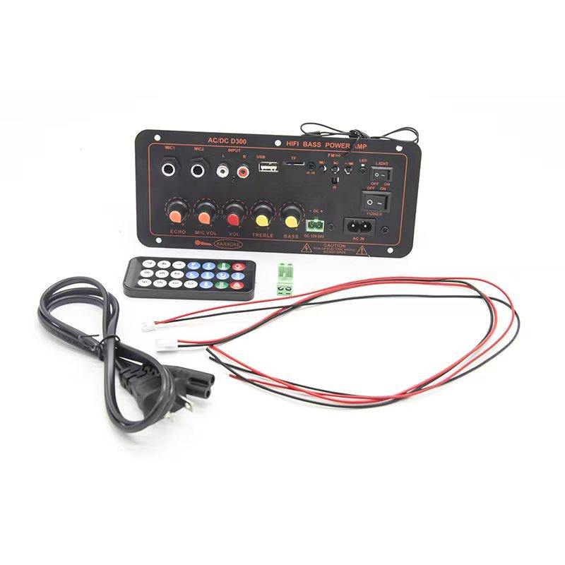 Мощная плата Bluetooth усилителя 300W для автомобиля, домашнего аудио, караоке и сабвуфера