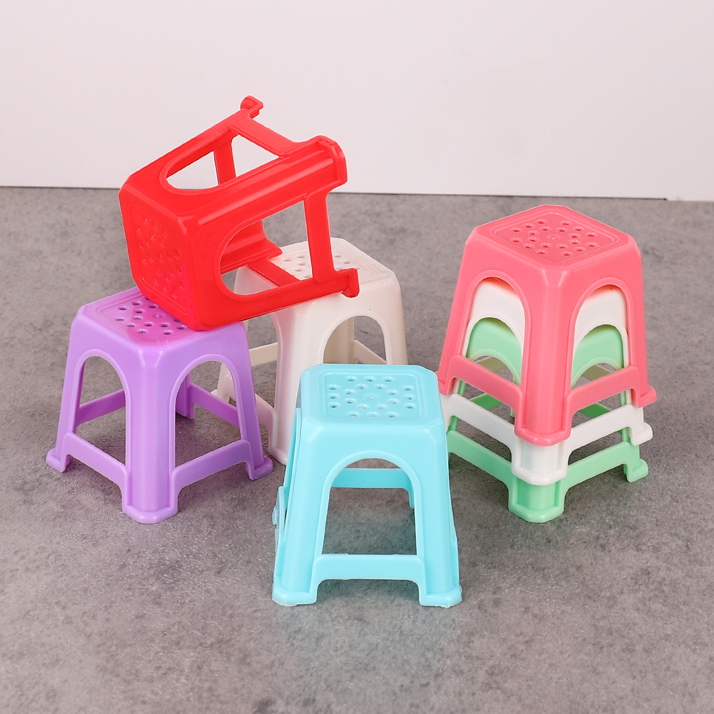 Мини стул Гуандун, искусственный стул, аксессуары для кукольного дома