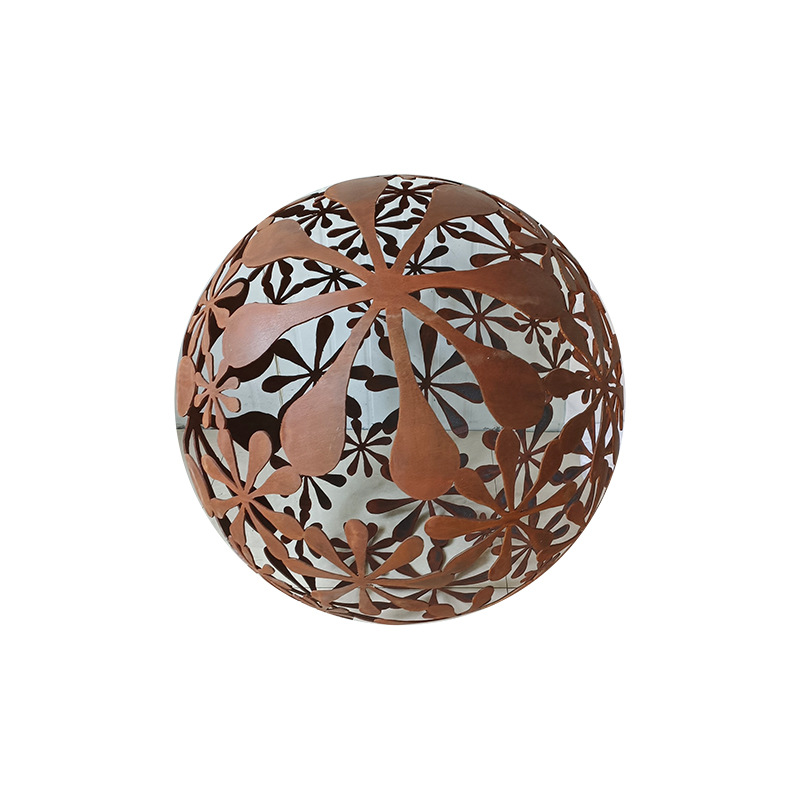 Weather-Resistant Steel Plate Landscape Modeling Customized Q235Nh Sculpture Cultural Wall Drawings Processing Weather-Resistant Plate Cut Out Engraving