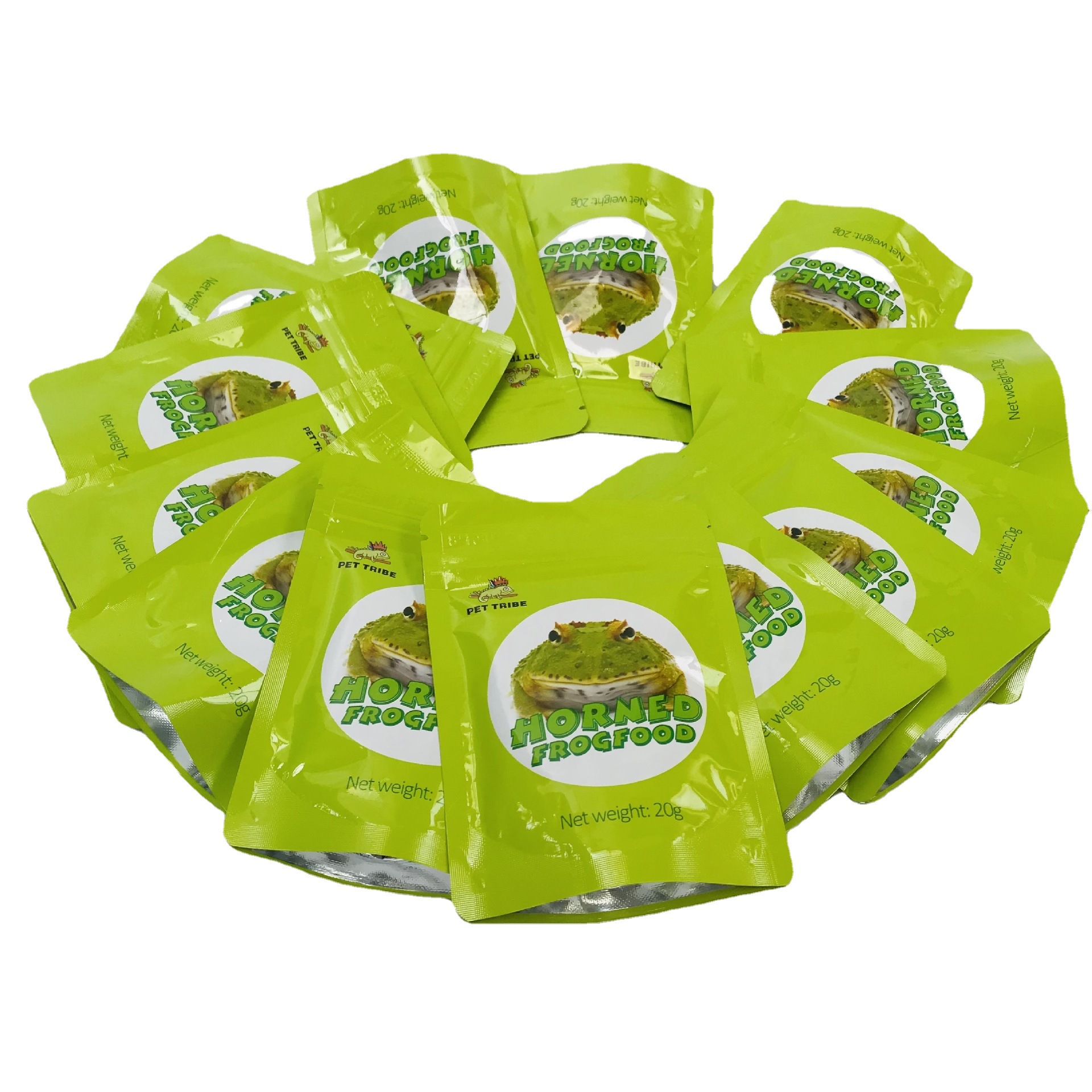 Horned Frog Food Pet Tribe Bagged 20g Frog Food Golden Horned Frog Overlord Horned Frog South American Horned Frog Snacks
