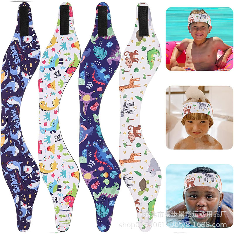 Защитная повязка для ушей для плавания для взрослых и детей водонепроницаемая