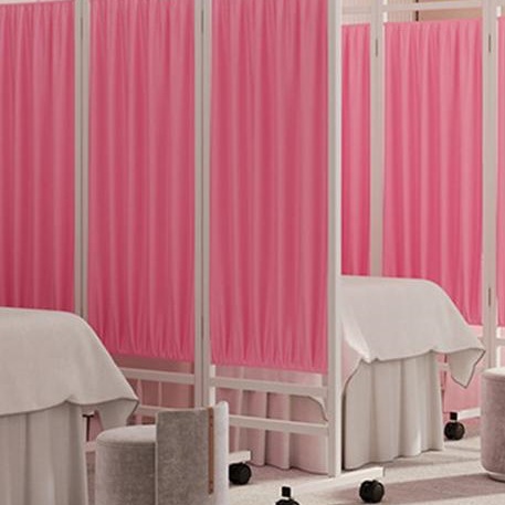 Медицинская перегородка, больница, клиника, комната здоровья, красота, ванна для ног, железная тканевая, скользящая, мобильная, складная перегородка на колесах