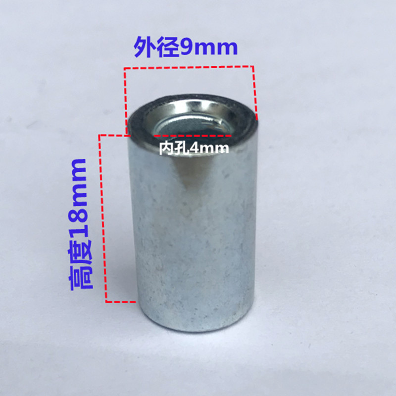 Galvanized Spacer Bushing with Inner Hole 6/8/10, Various Small Specifications, Small Iron Sleeve, Hollow Sleeve, Centered Flat Gasket, Heightening