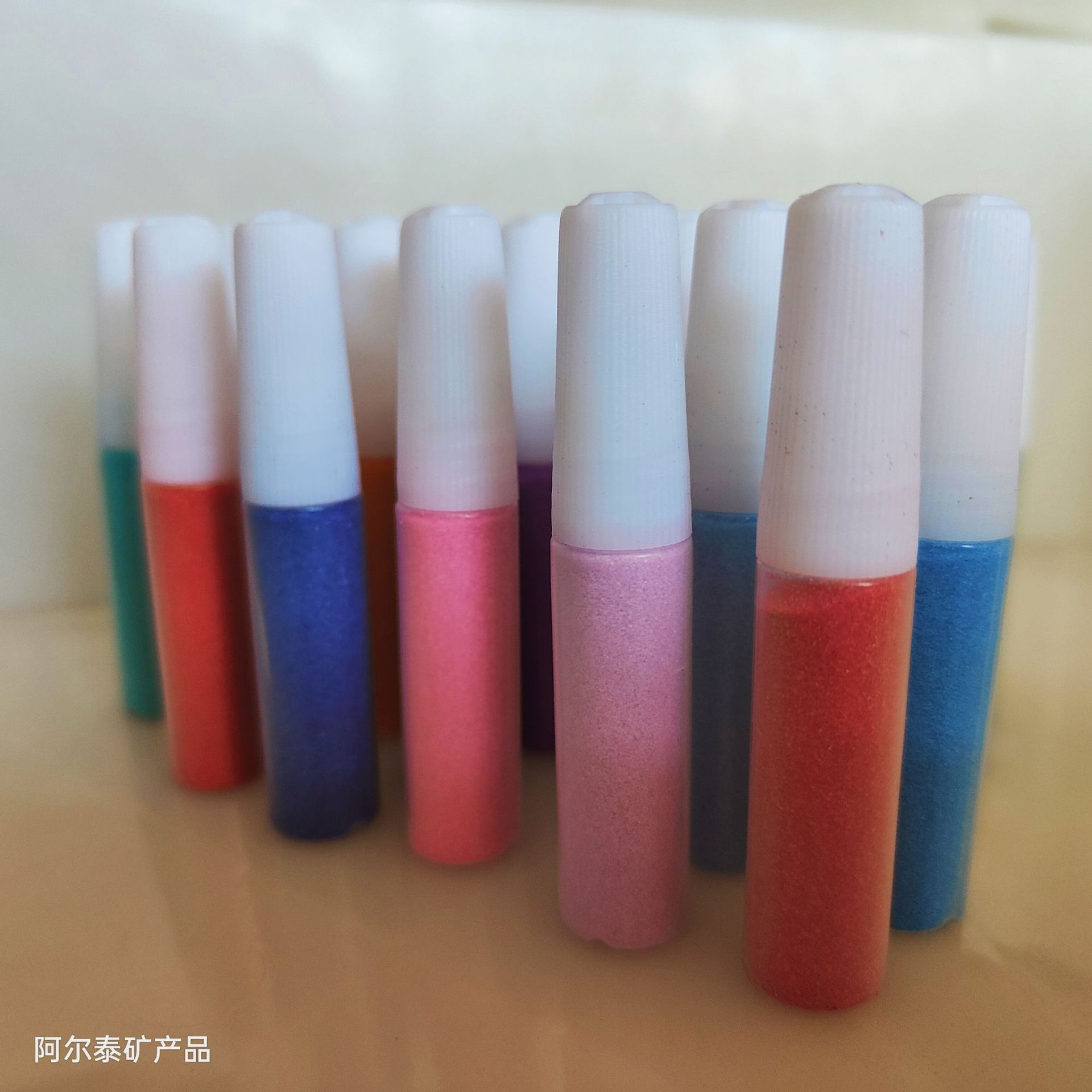 Manufacturer Wholesale 10g Bottled Colored Sand Dyed Colored Sand Sand Painting Colored Sand Toys Colored Sand Large Quantity Preferential Treatment