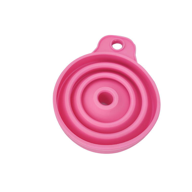 Silicone Foldable Funnel for Oil, Wine, Fuel, and Water Pouring, Large Diameter Spout, Grain Storage Bag, Spill-Proof, Portable