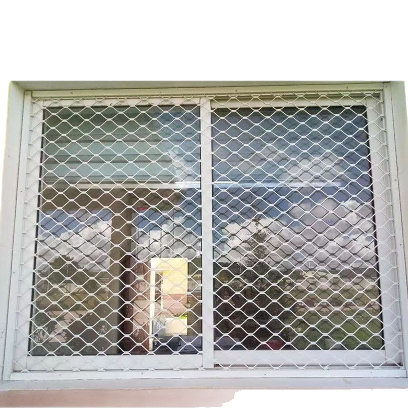 Anti-Theft Net Aluminum Alloy Mesh Aluminum Alloy Protective Net Isolation Net Ceiling Decoration Doors and Windows Anti-Theft Net Doors and Windows Net
