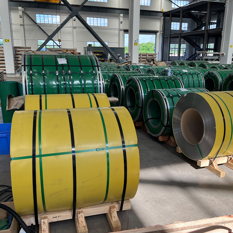 304 316L 310S Stainless Steel Original Roll Can Be Opened into Small Rolls and Whole Rolls Brushed Mirror Plated 1800mm 2000m