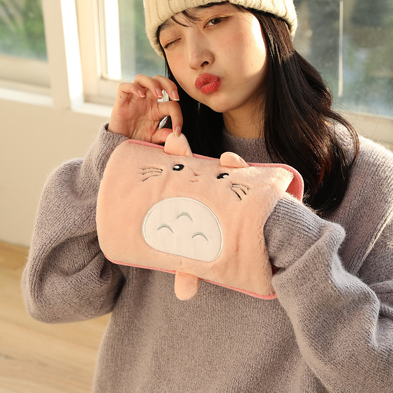 2025 New National Standard Hot Water Bottle Rechargeable Hot Water Bottle Hand Warmer for Belly Application Electric Heater Explosion-Proof Baby Warmer