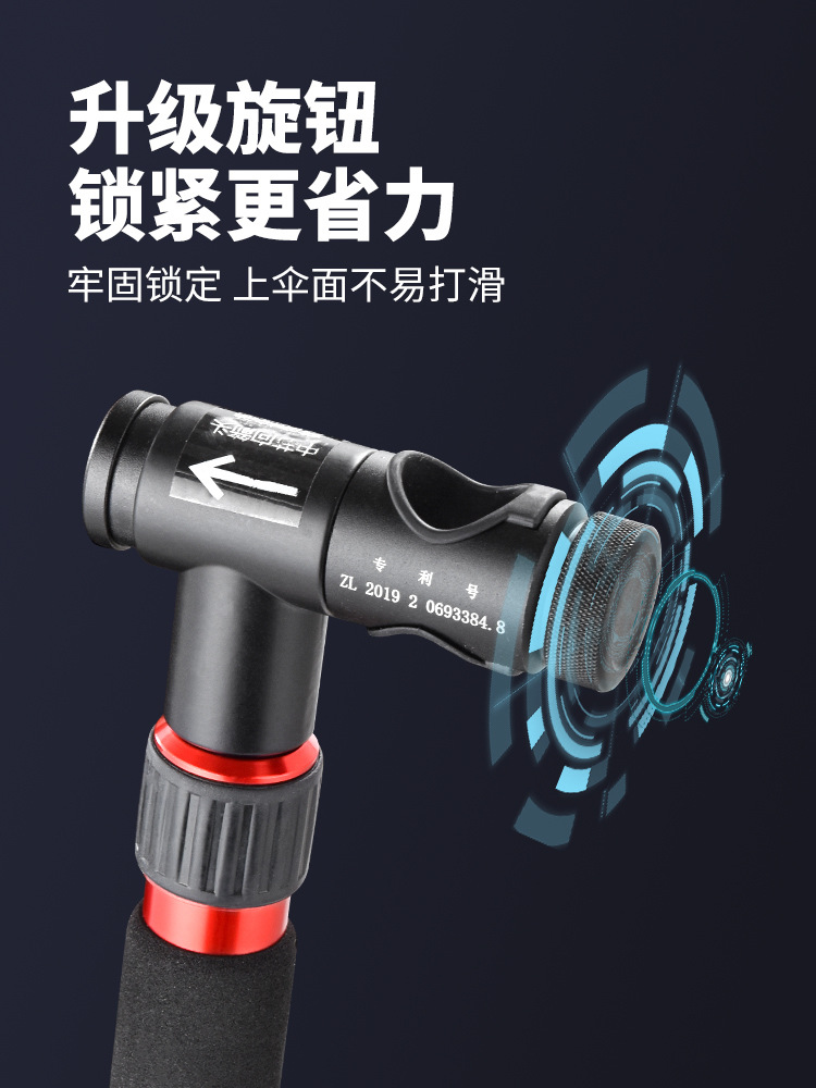 Fishing umbrella under Rod fishing umbrella Universal crutch fishing umbrella connector walking stick umbrella under Rod fishing umbrella accessories thickened fishing umbrella stand