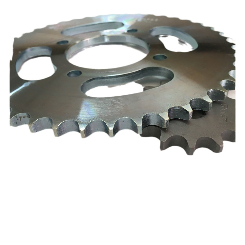 Motorcycle accessories GS125 GN125 knife tooth plate sprocket size tooth 43T +14T