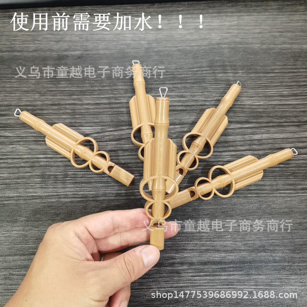 Trendy Scenic Spot Brown Bird Flute Mini Bird Flute Music Rhythm Bird Call Bird Whistle One Flute in Hand Hundred Birds Singing Gift