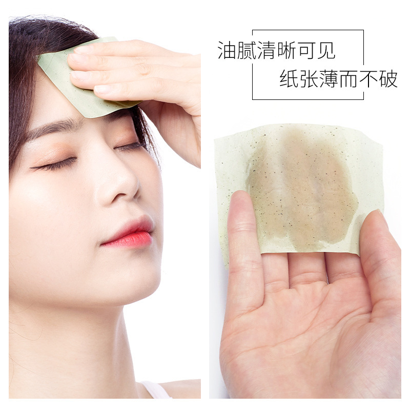Bodybuilding Chuangyan Facial Oil Absorbing Paper 100 Pieces Portable Removable Fragrance Oil Absorbing Face Paper Makeup Makeup Tool
