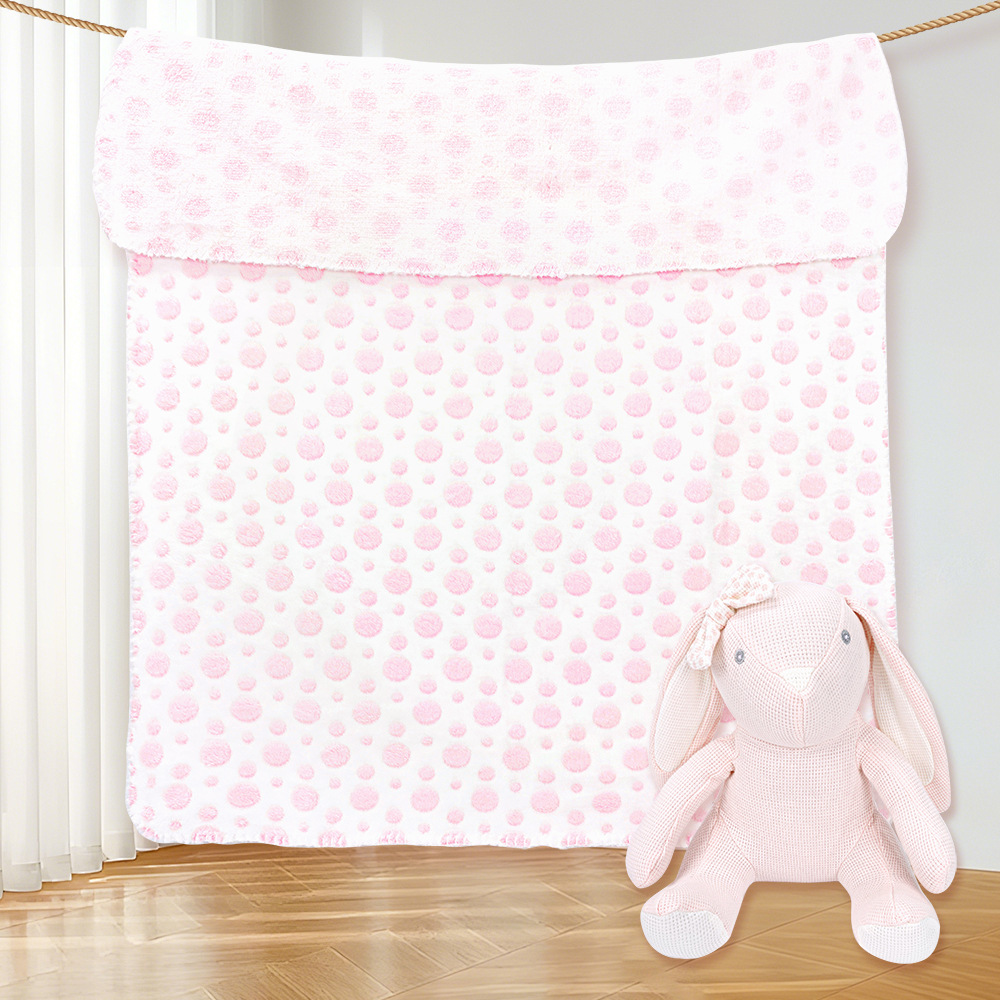 Baby Flannel Blanket, Cute Comfort Doll, Full Moon Gift Box, Newborn Combination Package, Baby Blanket to Coax Baby to Sleep