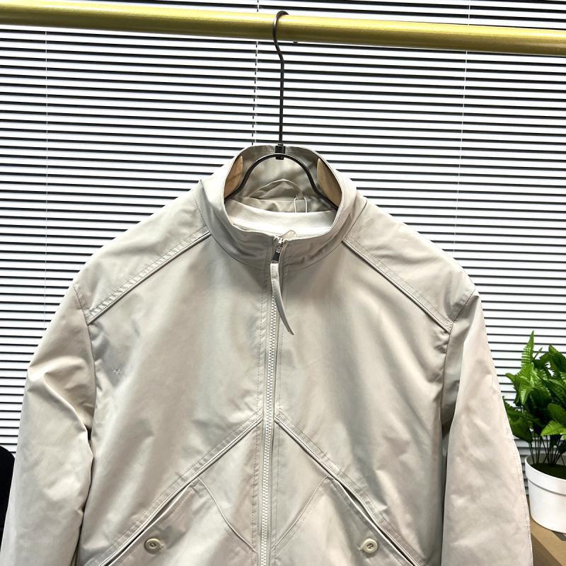 Handsome Micro-Elastic Anti-Wrinkle Spring and Autum Jacket Men's Workwear 2025 New Casual Men's Stand-Up Collar Jacket Jacket