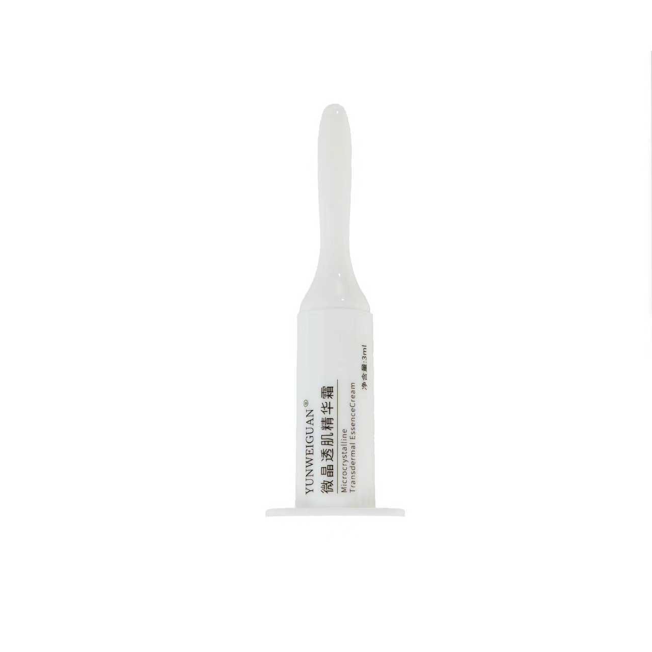 White Sponge Microneedle Bone Needle Shrinks Pores, Removes Dullness and Brightens Skin Color, Beauty Salon Seaweed Bone Needle Microcrystalline Cream