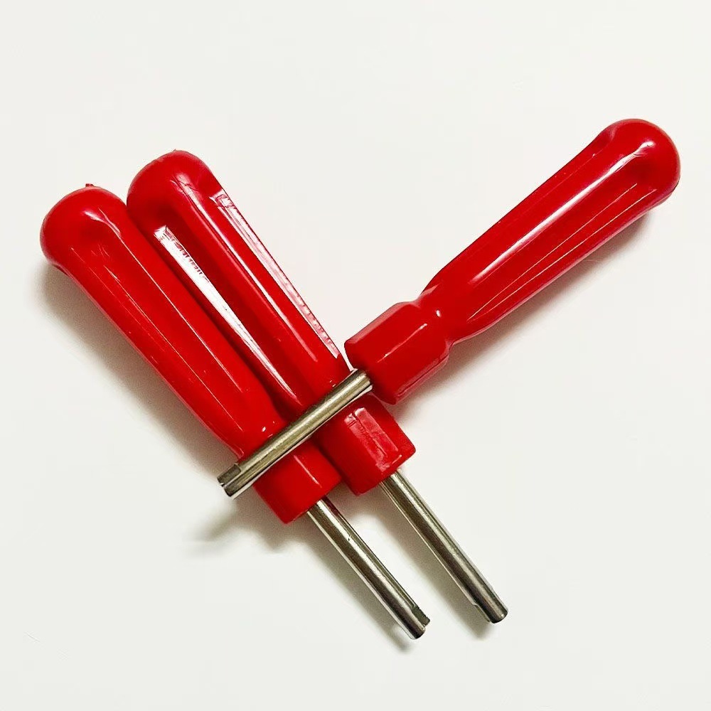 Ключ для сердечника вентиля, медный инструмент для автомобильного вентиля, универсальный для батарейных автомобилей и велосипедов