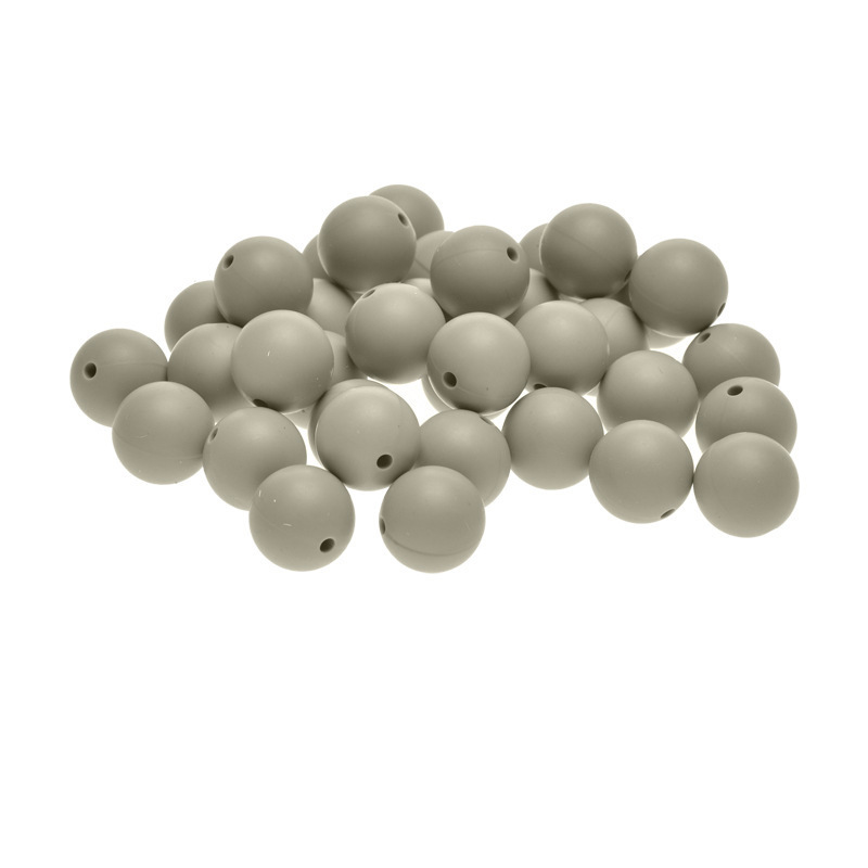 New 12mm food grade pure silicone bead baby pacifier chain bite stick DIY bracelet necklace accessories material