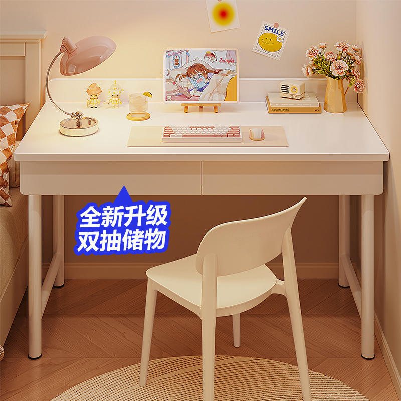 Dressing Table for Girls' Bedroom, Home Student Desk, Modern Simple Makeup Table, Rental House Office Computer Desk