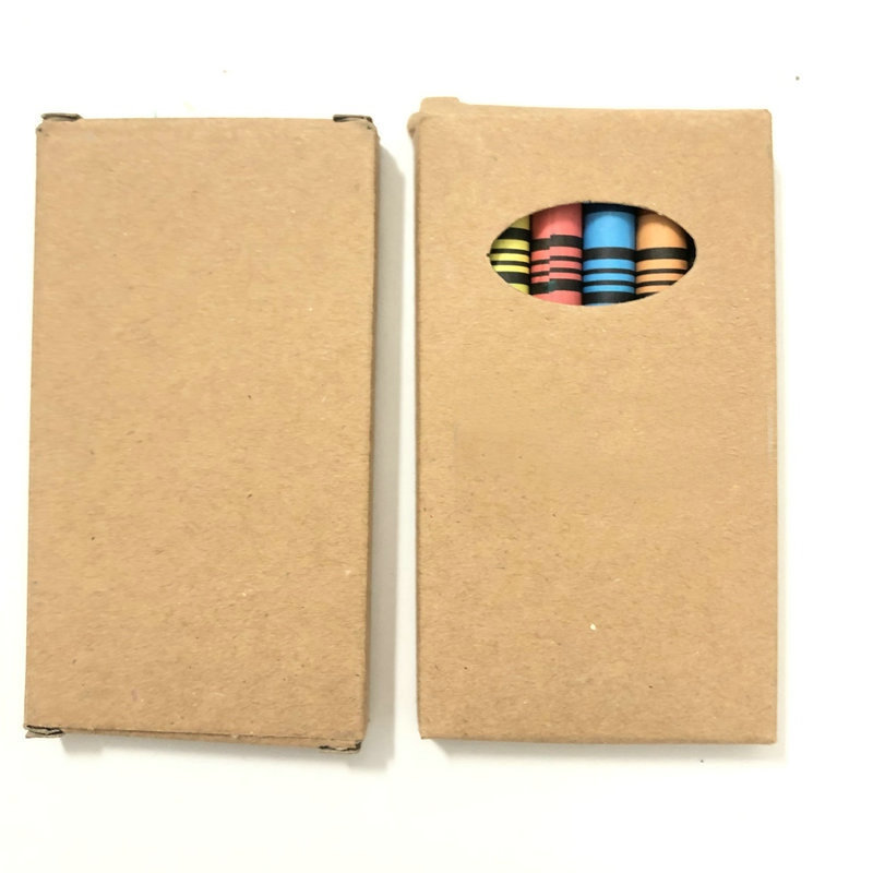 Children's 6 Color Painting Crayon Cartoon Heavy Color Painting Stick Graffiti Brush Children's Painting Pigment Oil Processing Customization