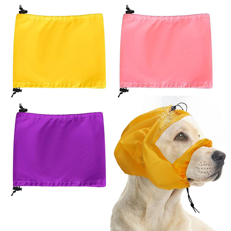 Кросс-бордерная водонепроницаемая шапочка для душа для собак, защита ушей при плавании, водонепроницаемая головная уборка для купания