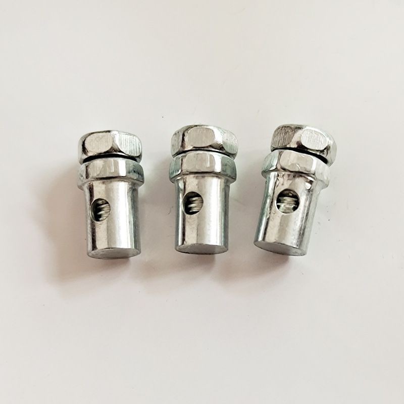 Зажим для троса, фиксирующий элемент, фиксирующий винт, держатель для регулировки кабеля отключения, гибкий зажим