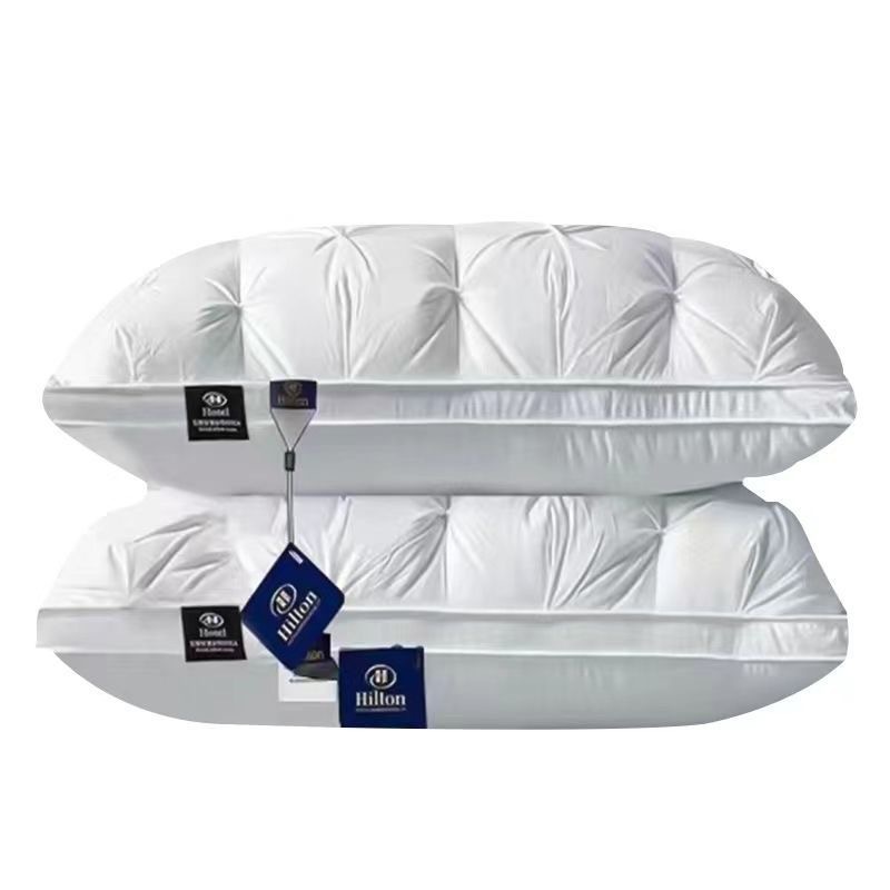 Five-star hotel feather velvet pillow pillow single gift pillow home wholesale hotel