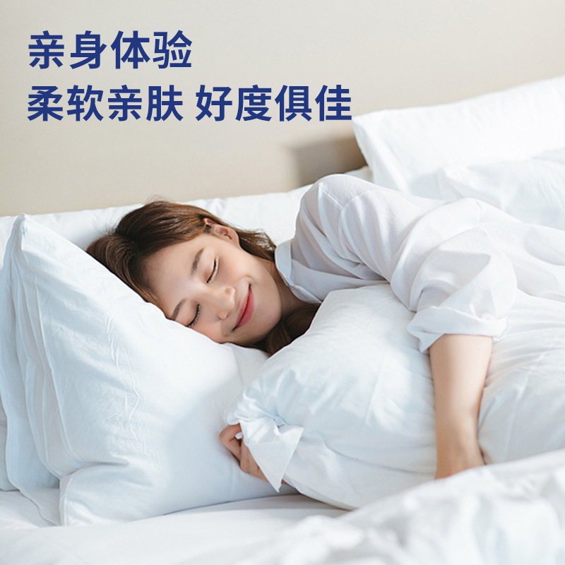 Travel Disposable Bed Sheet Quilt Cover Pillowcase Quilt Cover Four-piece Hotel Double Bed Supplies Travel Portable Wholesale