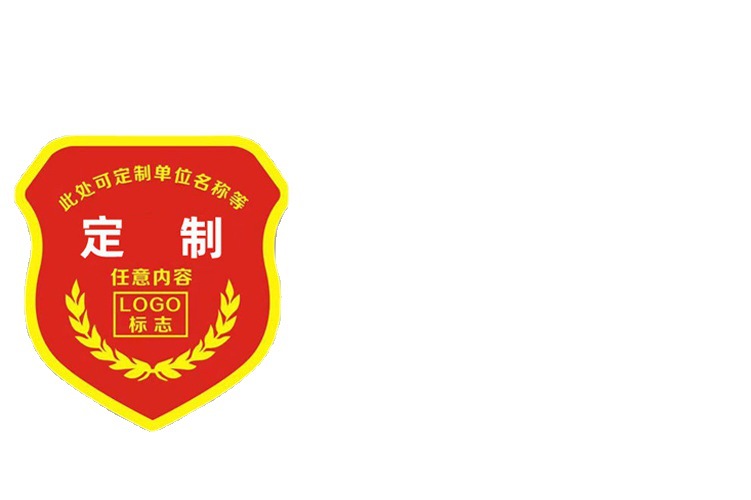 Woven Label Velcro Armband Rescue Security Logo Seven-Piece Set of Instructor Student Military Training Woven Label Company Property Logo